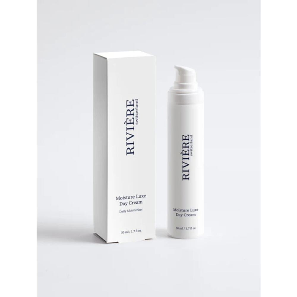 New Riviere Switzerland Moisture Luxe Day Cream 50ml 1.7 fl oz EXP 10/2027